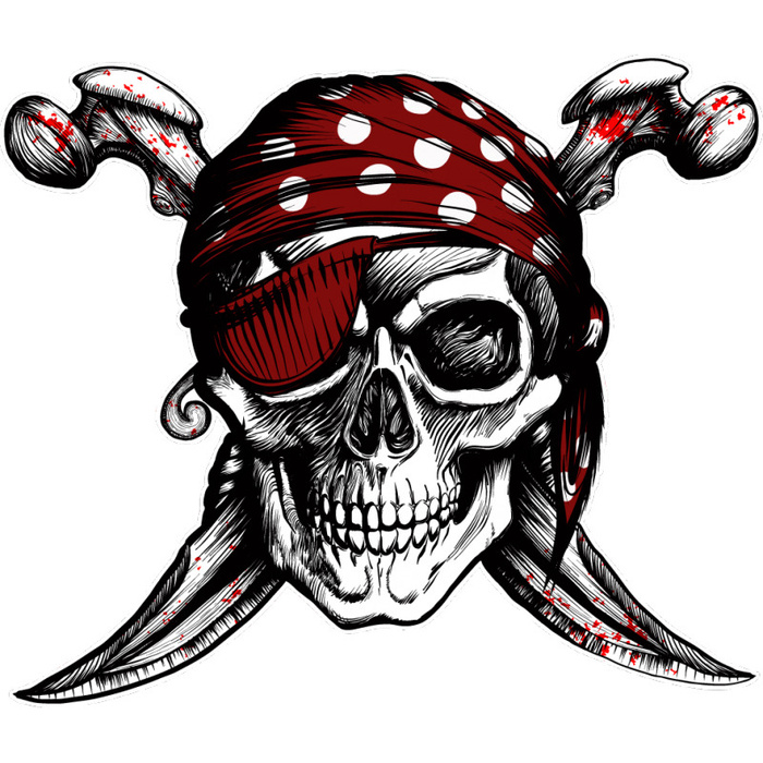 Пиратский череп