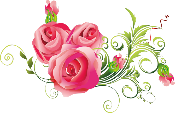 Орнамент цветы