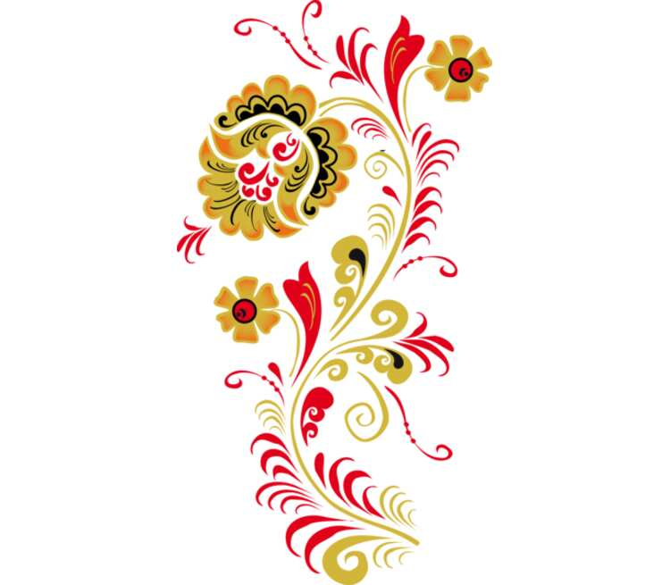 Хохломские узоры