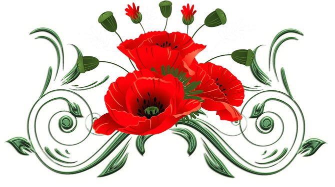 Узоры с цветами