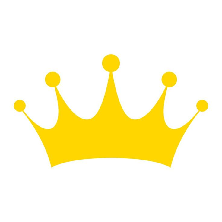 Корона трафарет