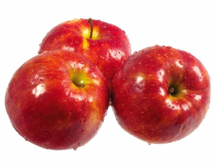 Яблоко на прозрачном фоне