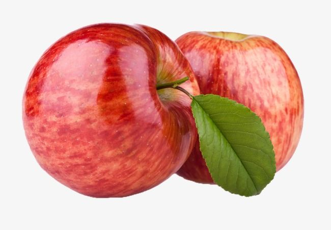 Яблоко на белом фоне