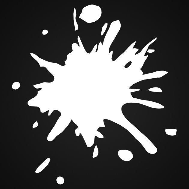 Белое пятно без фона