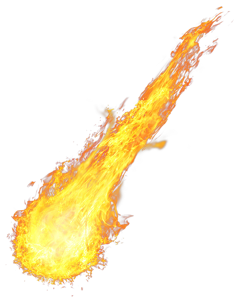 Огненный метеорит