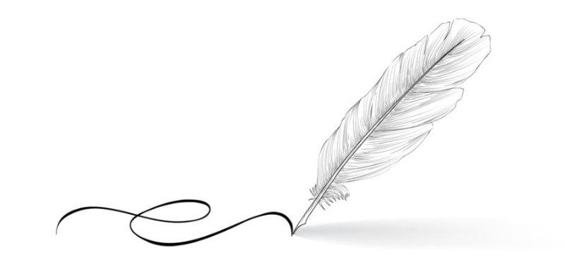 Перо рисунок
