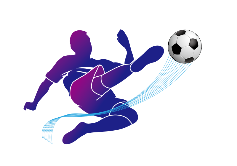 Футболист клипарт
