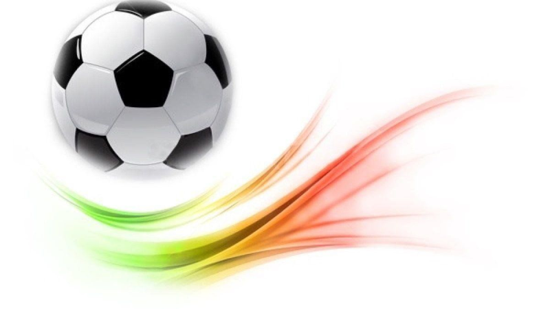 Футбол на белом фоне