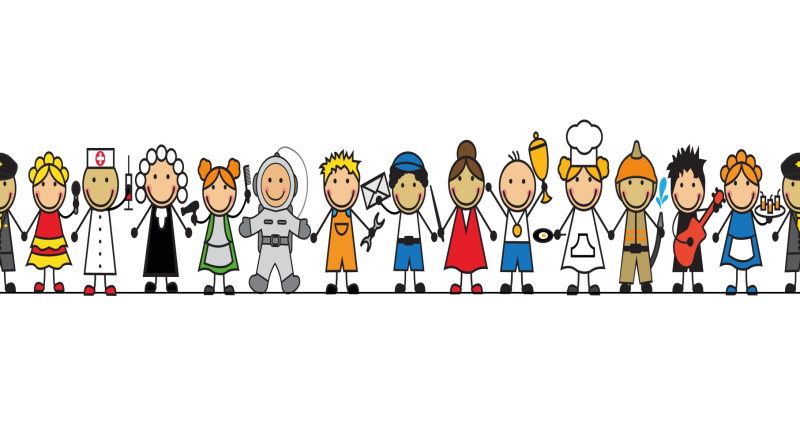 Фон для презентации профессии для детей