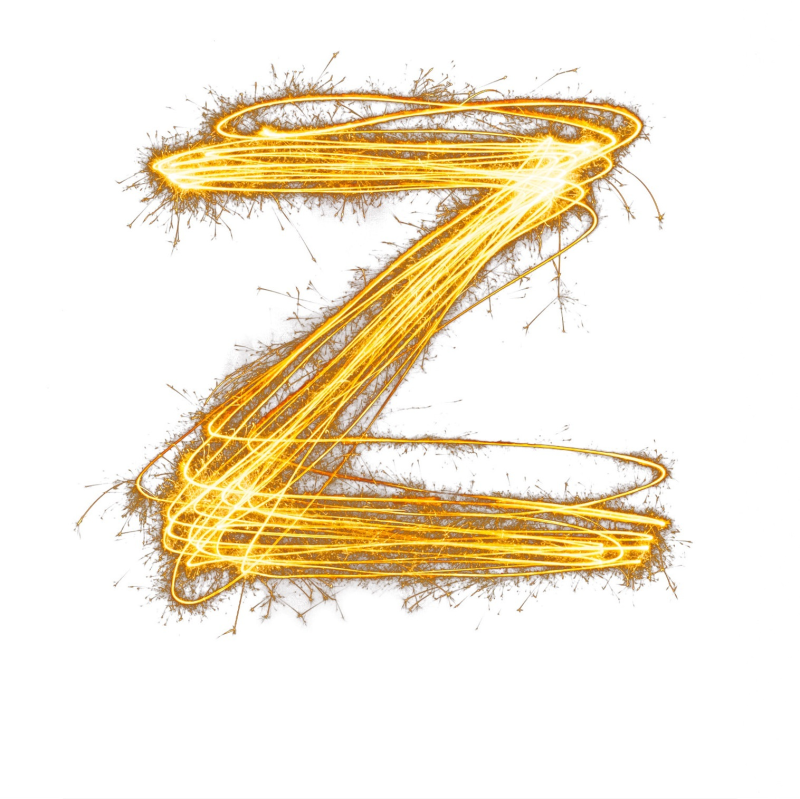 Буква z без фона