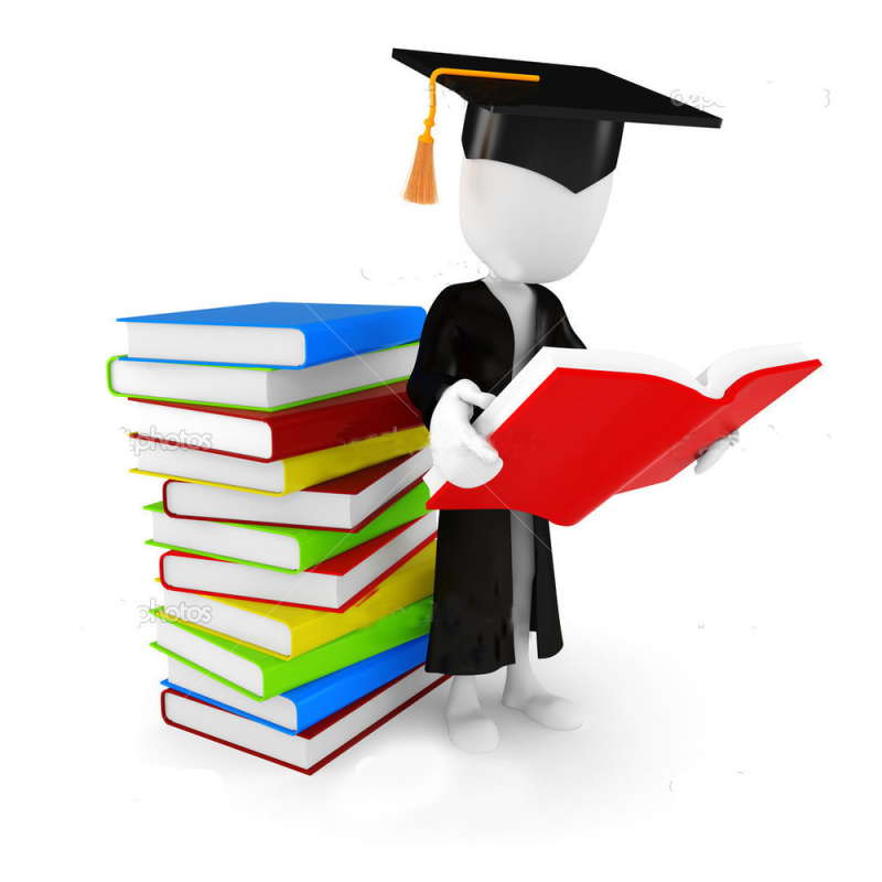 Человечек с книгой