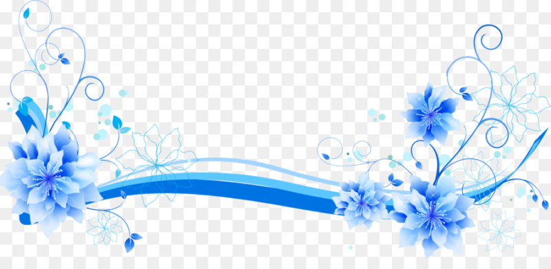 Синие цветы