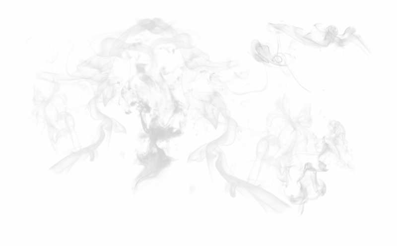 Дым на прозрачном фоне