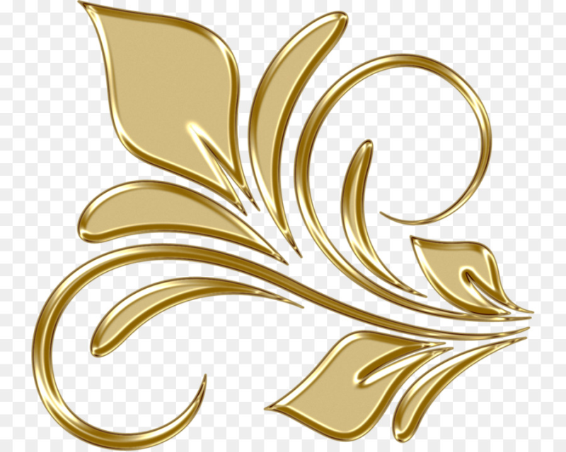 Золотой орнамент