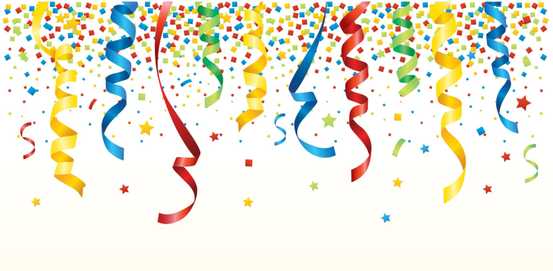 Новогодний серпантин.