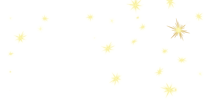 Новогодние блики на прозрачном фоне