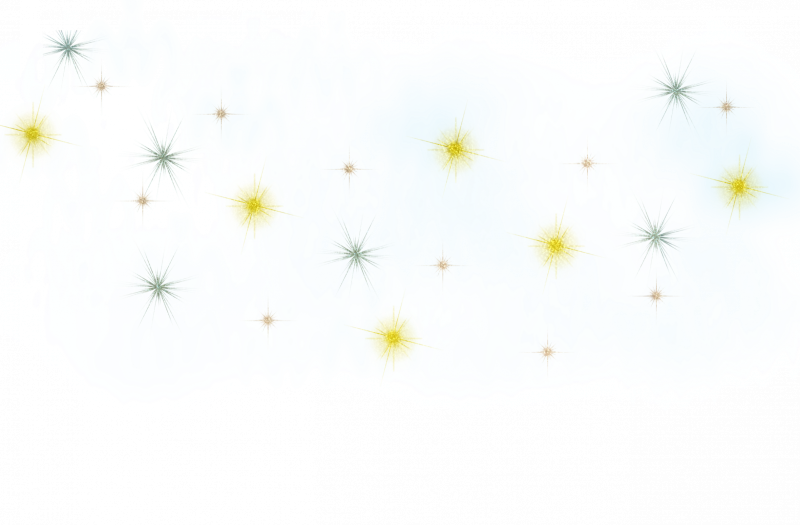 Звездочки на прозрачном фоне
