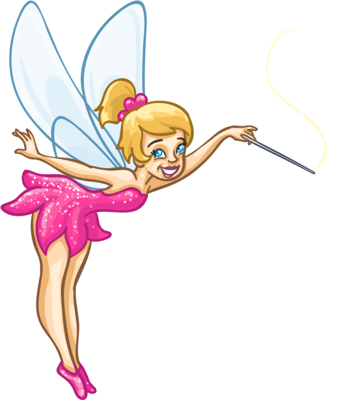 Феечка с волшебной палочкой