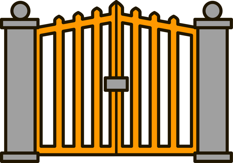 Ворота рисунок