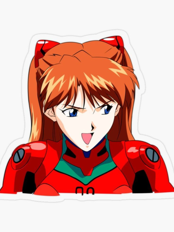 Аниме Евангелион Аска