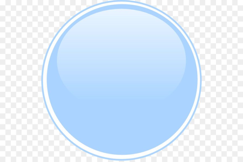 Прозрачный голубой круг