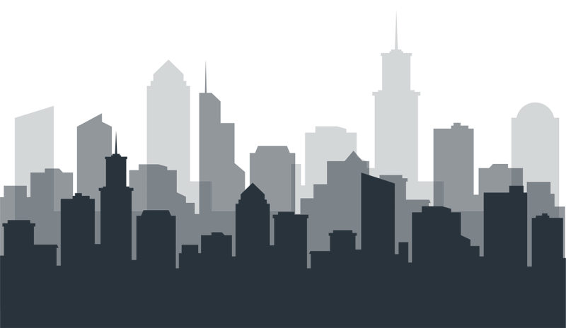 Очертания города