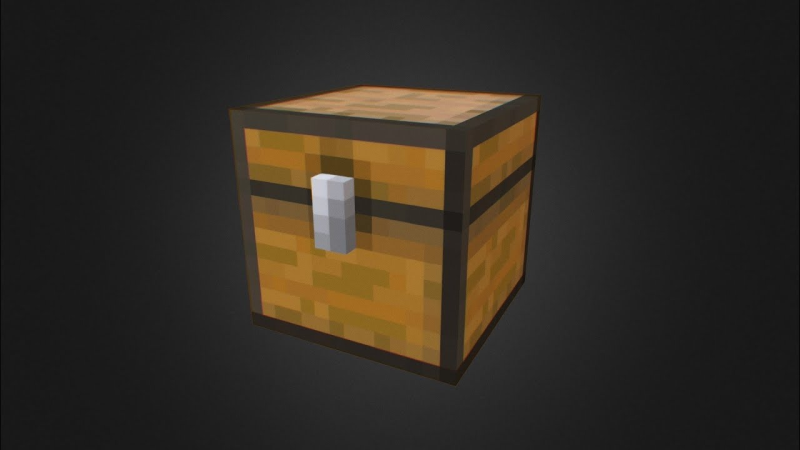 Как сделать запертый сундук в майнкрафт