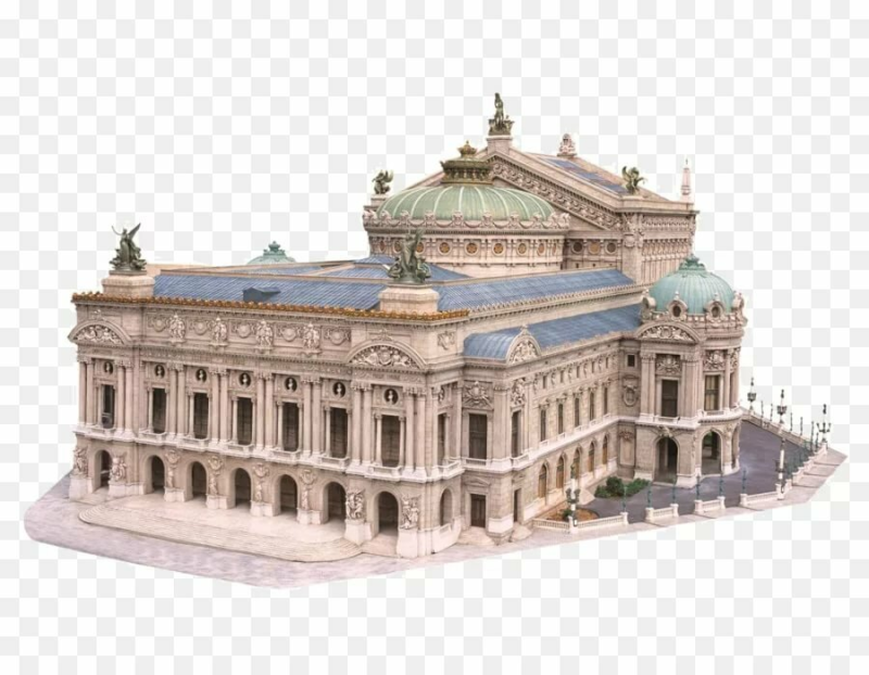 Архитектура на белом фоне