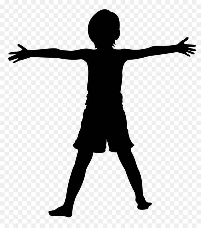 Силуэт мальчика