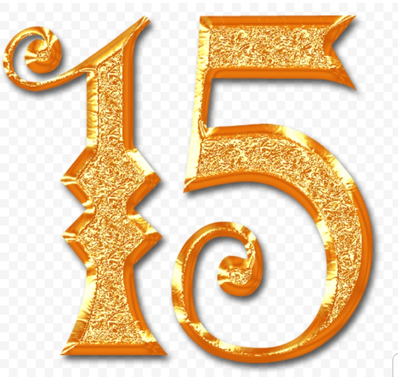 Цифры без фона