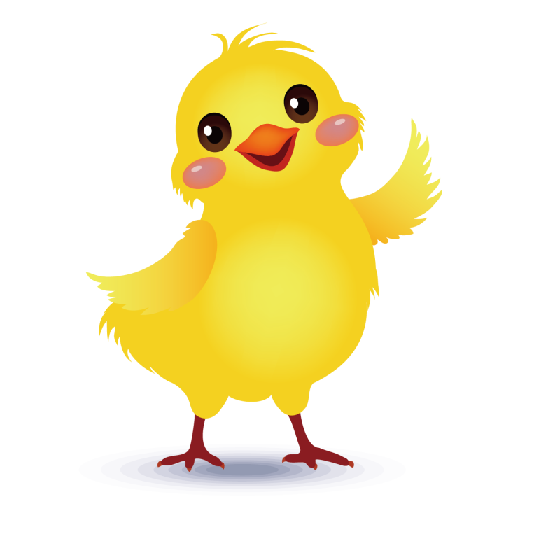 Желтый цыпленок