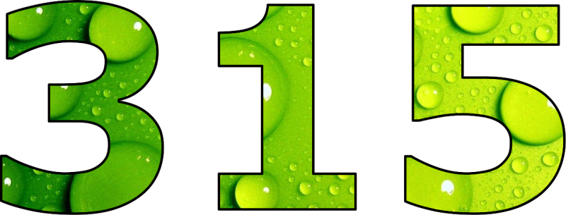 Цветные цифры