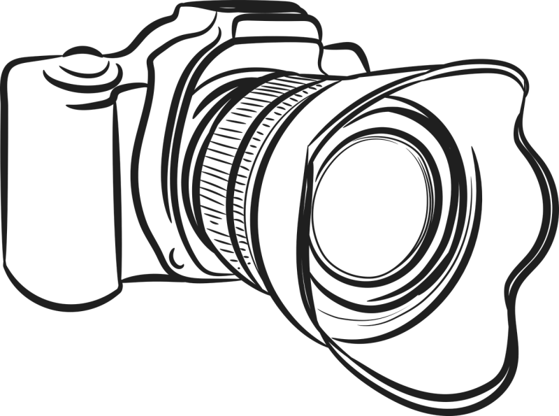 Фотоаппарат рисунок