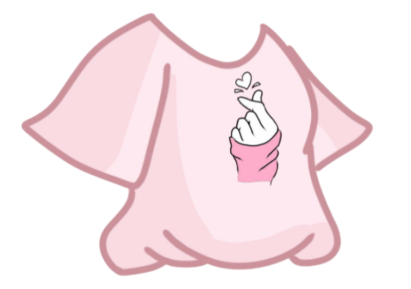 Гача одежда для девочек на прозрачном фоне