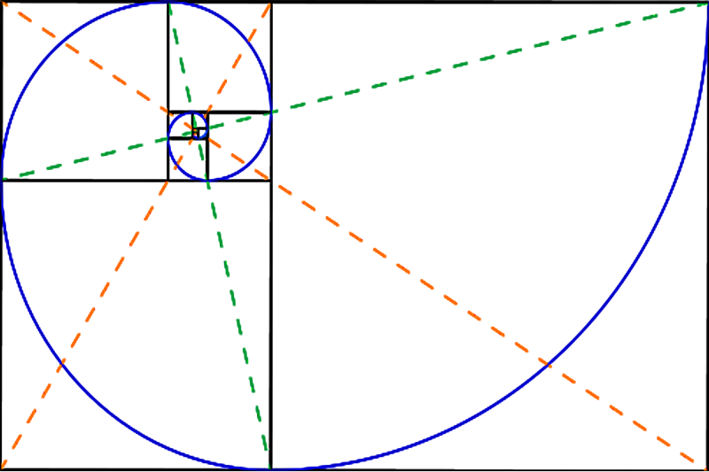 Золотая спираль золотое сечение