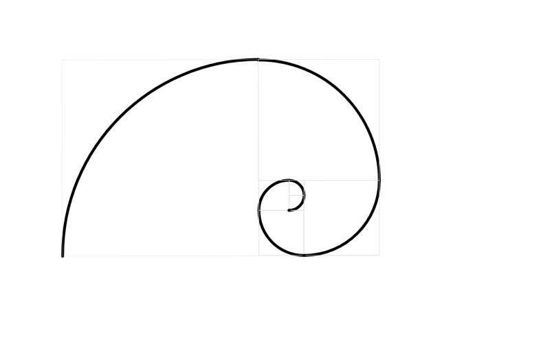 Спираль Леонардо Фибоначчи