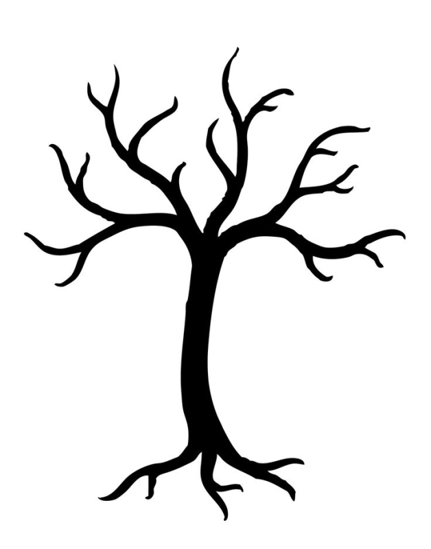 Трафарет "дерево"