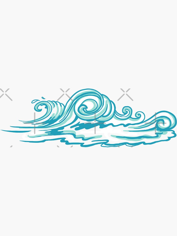 Волна рисунок