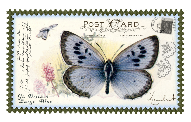 Красивые почтовые марки