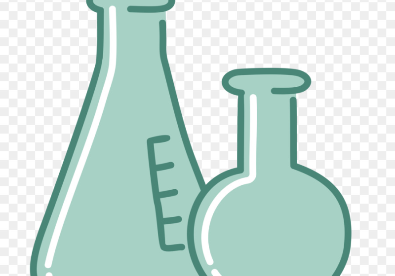 Пробирки колбочки химия