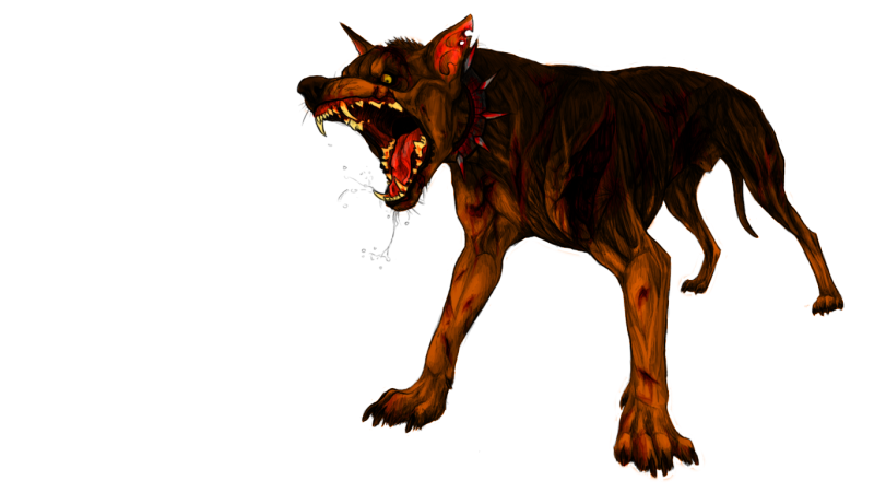 Адская гончая Доберман