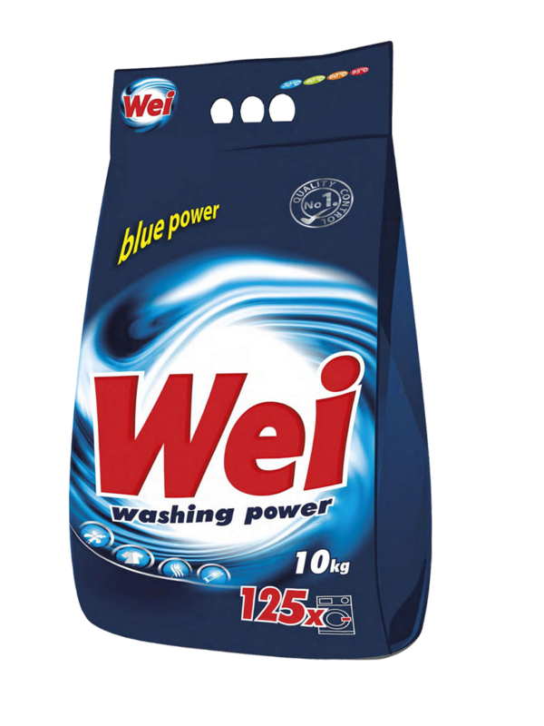 Стиральный порошок на прозрачном фоне