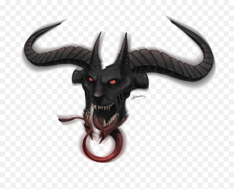 Демон без фона