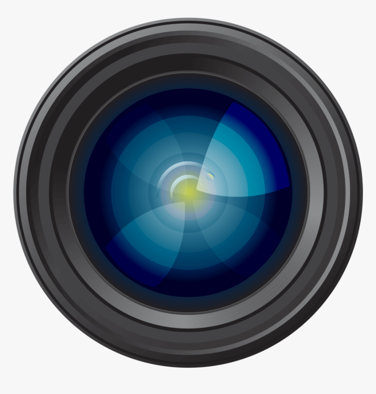 Объектив кинокамеры вектор