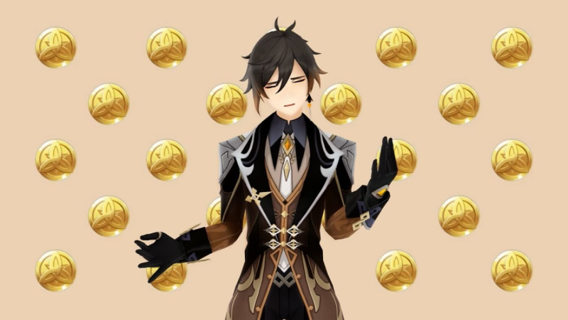 Мора Геншин Импакт монета