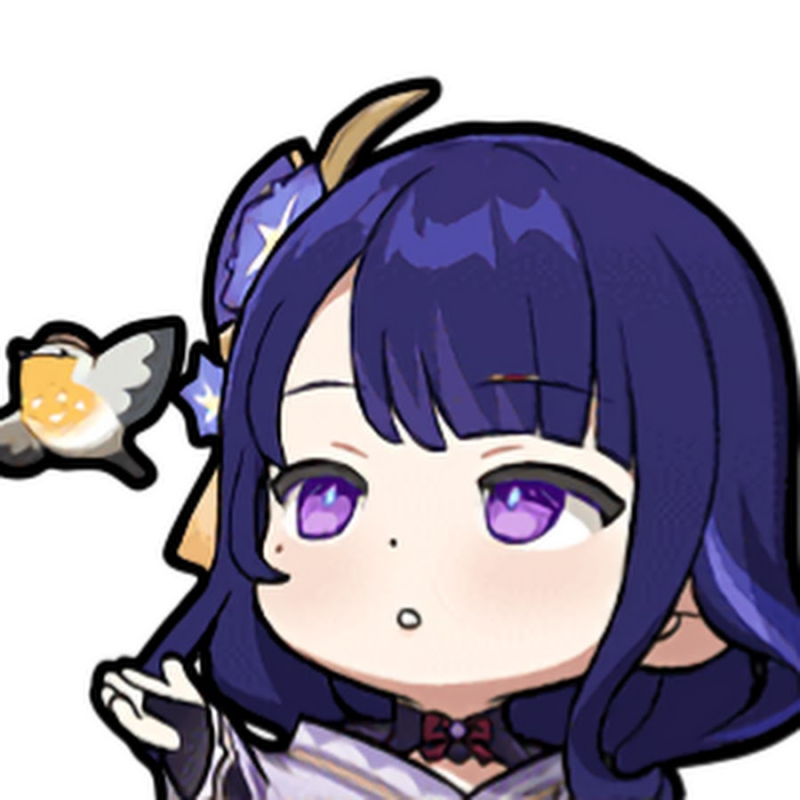 Райден Геншин Импакт Чиби