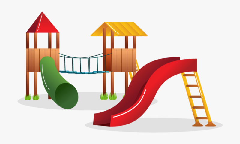 Детская площадка вектор