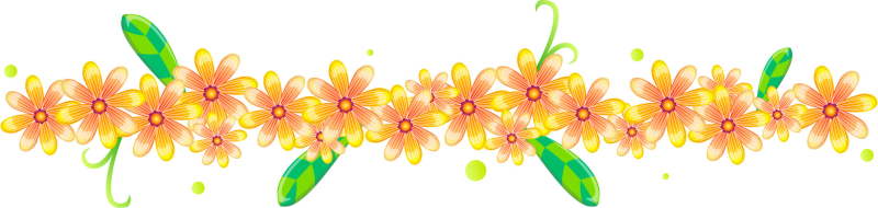 Виньетка из цветов