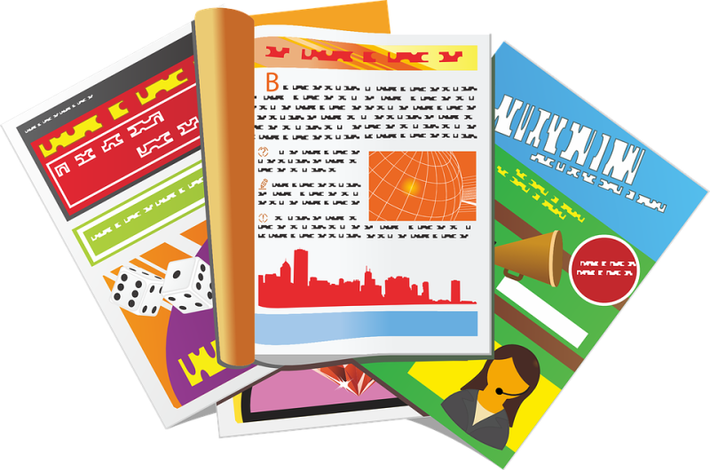 Журнал на прозрачном фоне