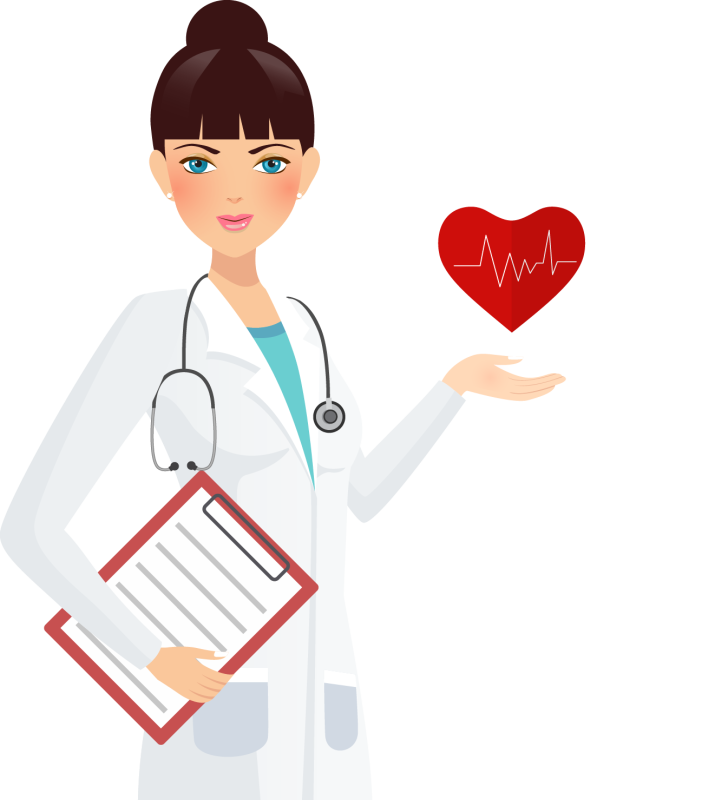 Врач рисунок